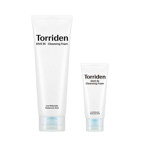 Torriden Dive-In Low Molecule Hyaluronic Acid Cleansing Foam 150mL Special Set (+30mL)