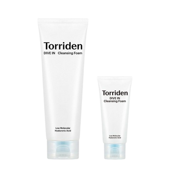 Torriden Dive-In Low Molecule Hyaluronic Acid Cleansing Foam 150mL Special Set (+30mL)