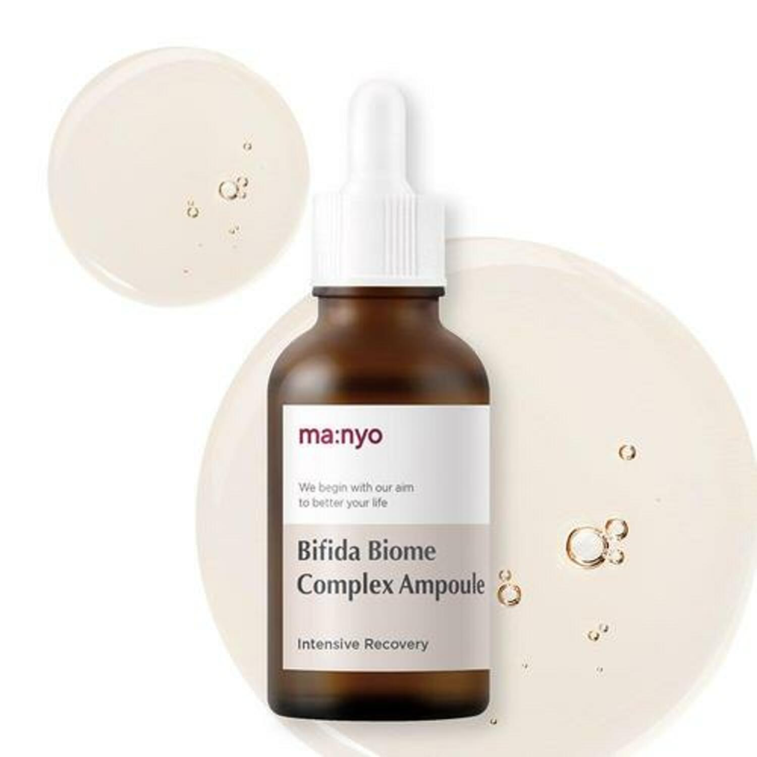洗顔グッズ ma:nyo Bifida Biome Complex Ampoule ma:nyo Bifida Biome Complex Ampoule Facial Treatment - 1oz