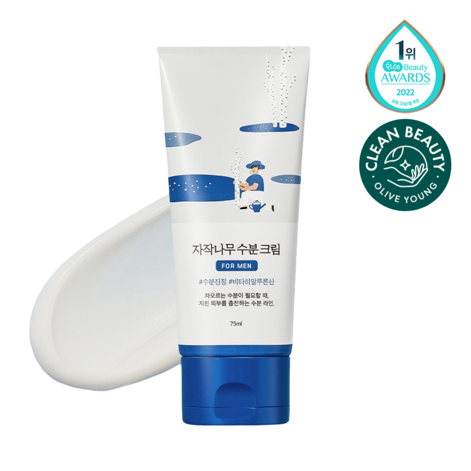 ROUND LAB For Man Birch Juice Moisturizing Cream 75mL