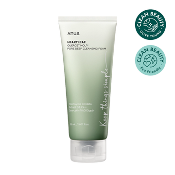 Anua Heartleaf Quercetinol Pore Deep Cleansing Foam 150mL